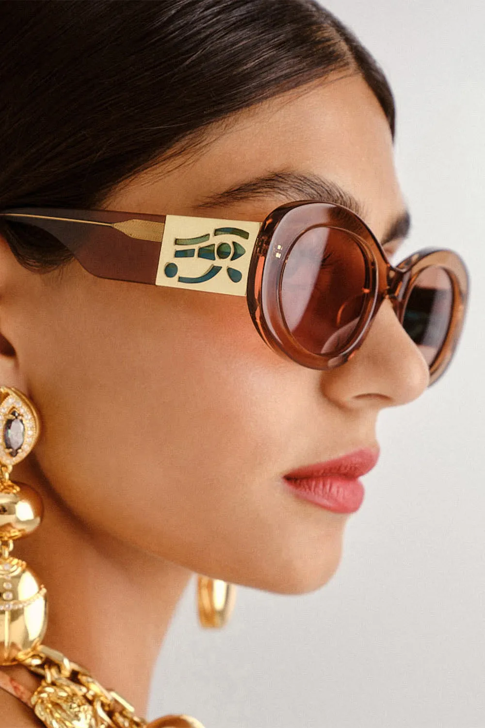 SAND STORM SUNGLASSES CARAMEL