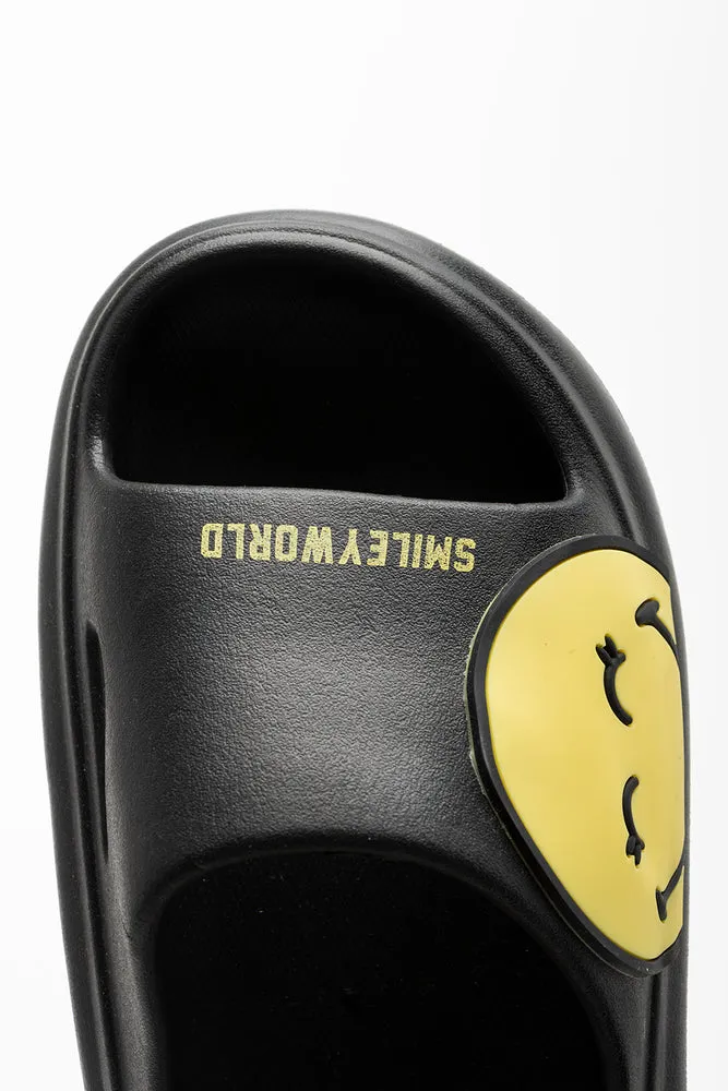 SmileyWorld Slide Black