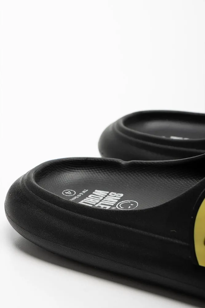 SmileyWorld Slide Black