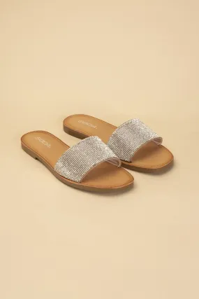 SODA JUSTICE Rhinestone Slides