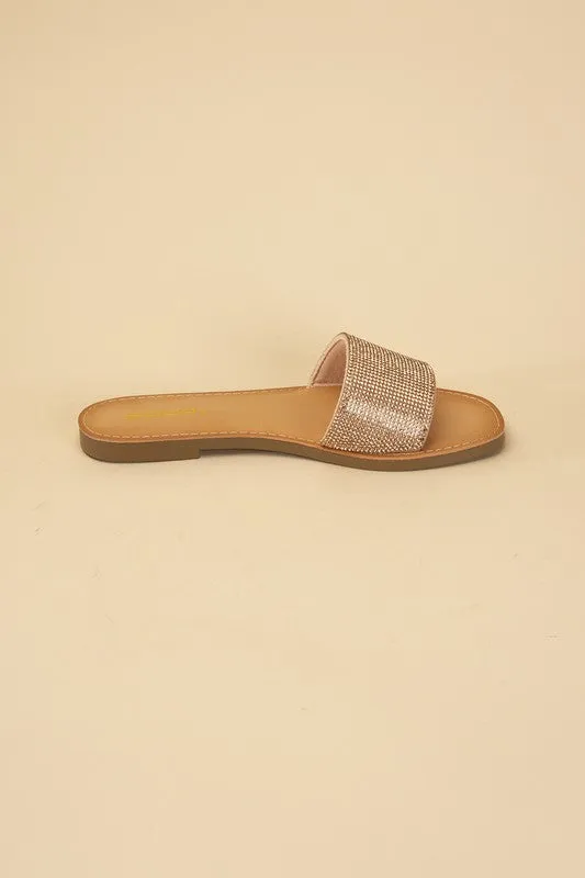 SODA JUSTICE Rhinestone Slides