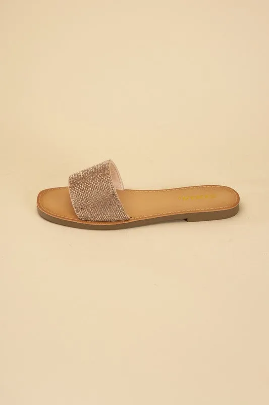 SODA JUSTICE Rhinestone Slides