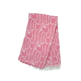 Turkish Towel Fish Pink