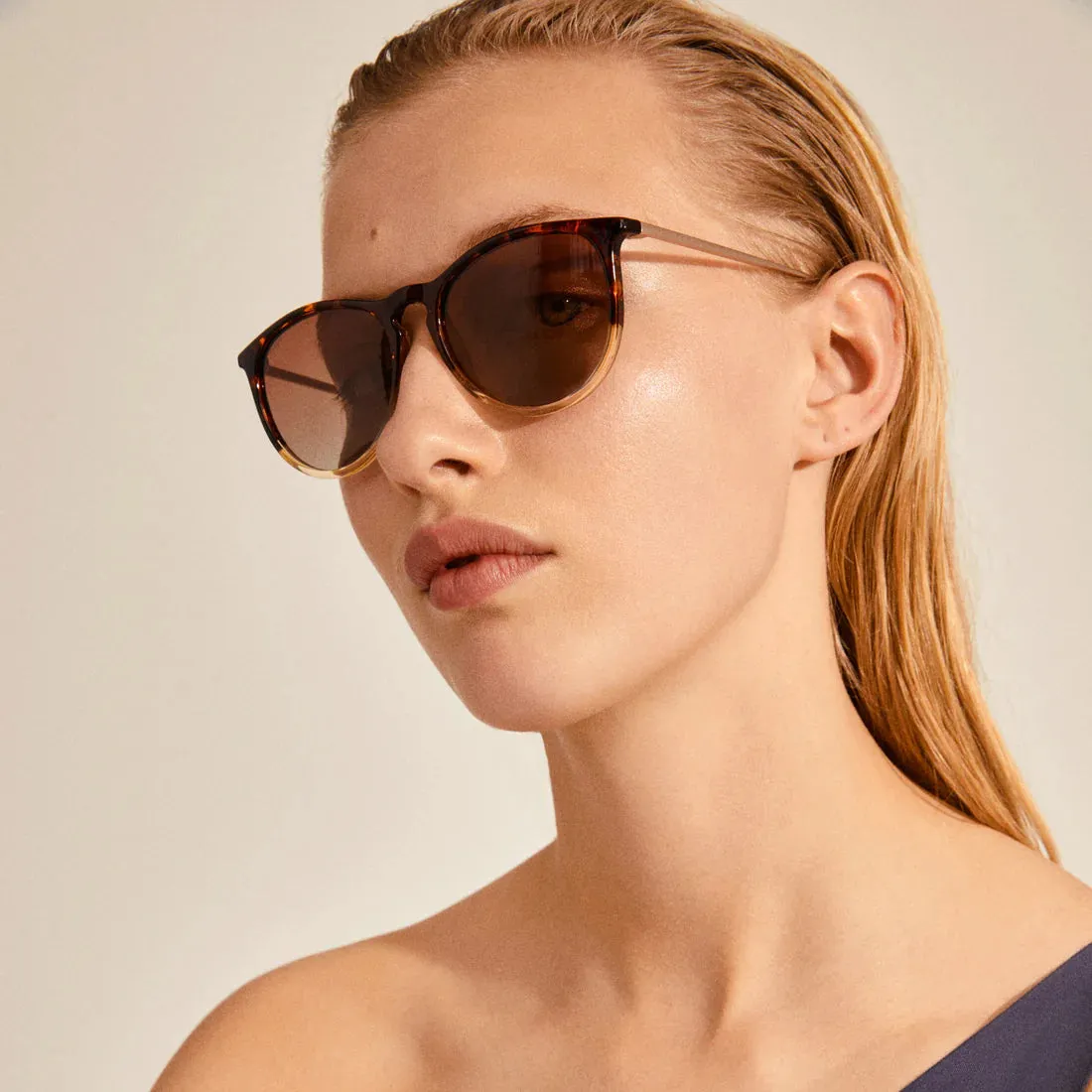VANILLE SUNGLASSES - TORTOISE BROWN/GOLD
