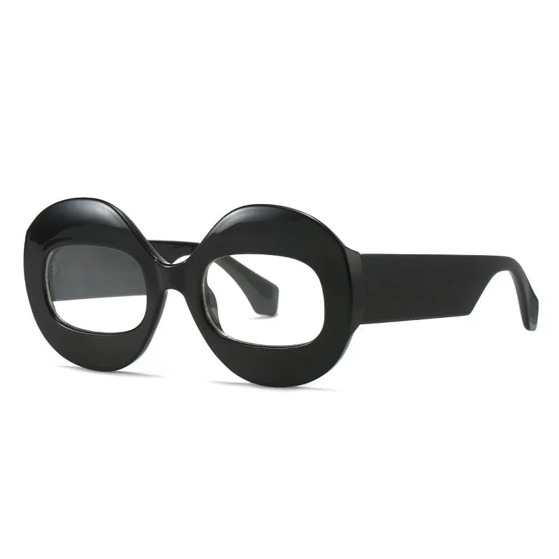 Wellia Two Tone Retro Round Sunglasses - 11 Colors