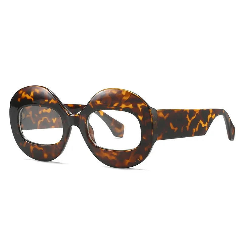 Wellia Two Tone Retro Round Sunglasses - 11 Colors