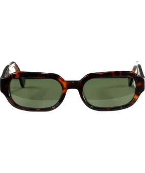 ZARA Brown Premium Oval Sunglasses