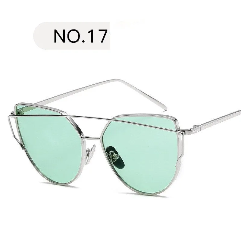 ZXWLYXGX Mirror Sunglasses