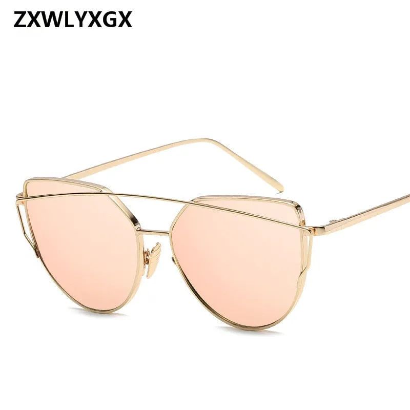 ZXWLYXGX Mirror Sunglasses
