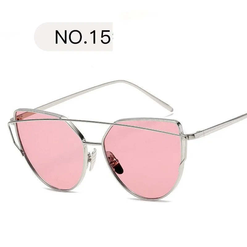 ZXWLYXGX Mirror Sunglasses