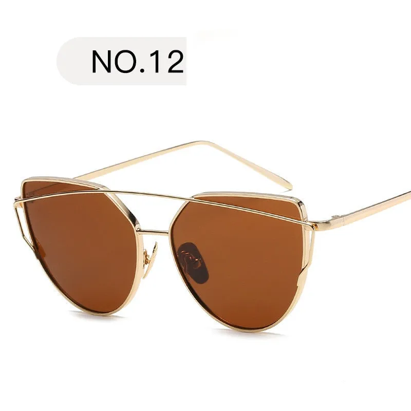 ZXWLYXGX Mirror Sunglasses