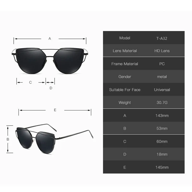 ZXWLYXGX Mirror Sunglasses