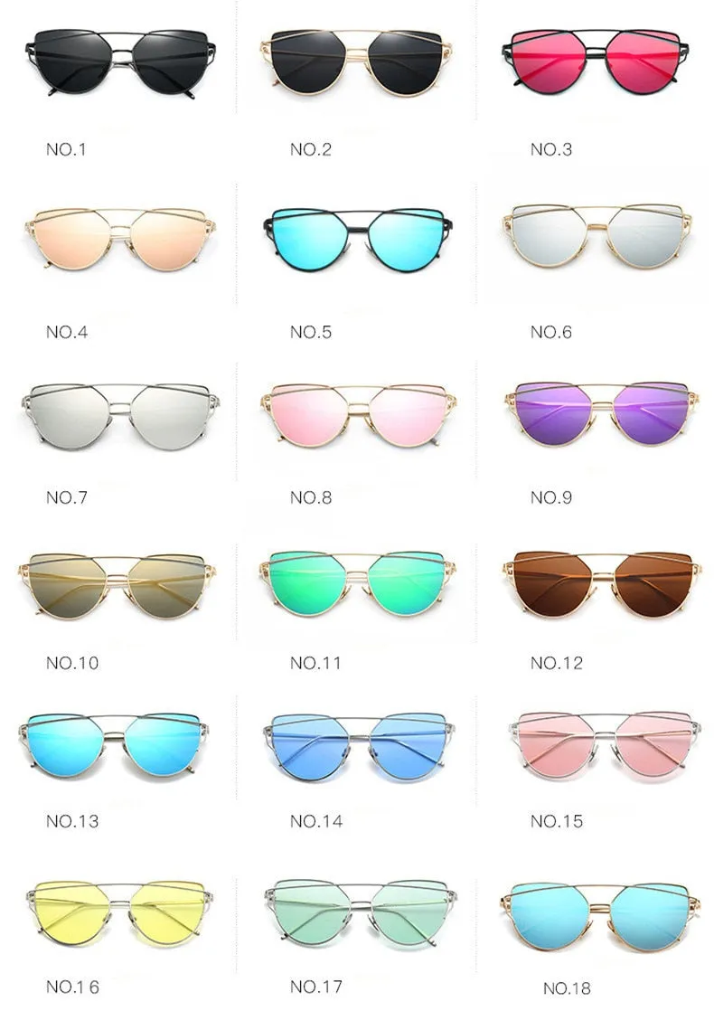 ZXWLYXGX Mirror Sunglasses