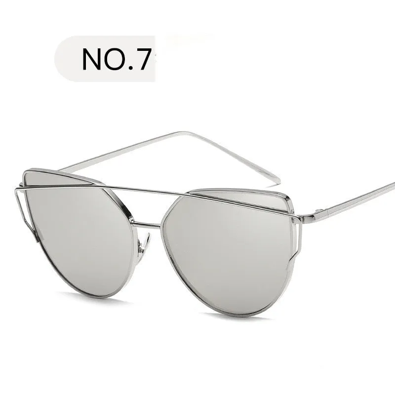 ZXWLYXGX Mirror Sunglasses